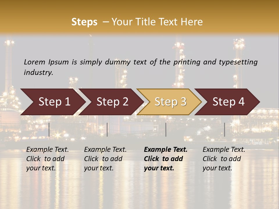Protection Reflection Price PowerPoint Template