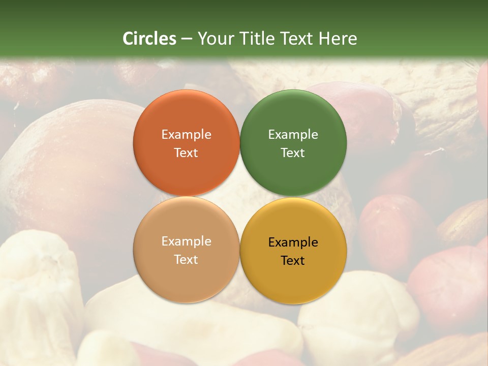 Nutty Heap Pistachio PowerPoint Template