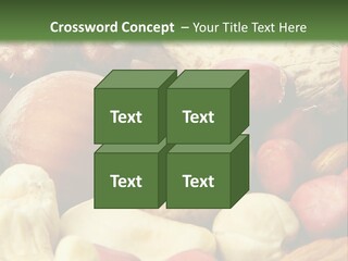 Nutty Heap Pistachio PowerPoint Template