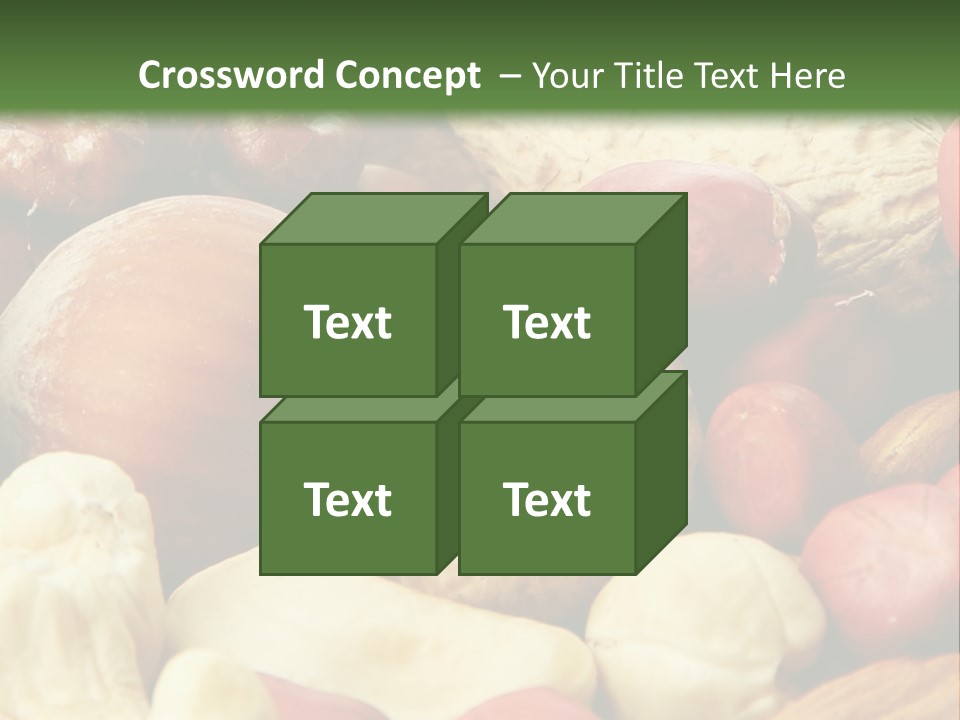 Nutty Heap Pistachio PowerPoint Template