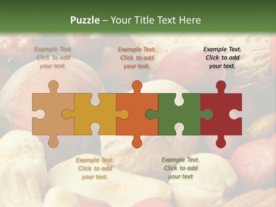 Nutty Heap Pistachio PowerPoint Template