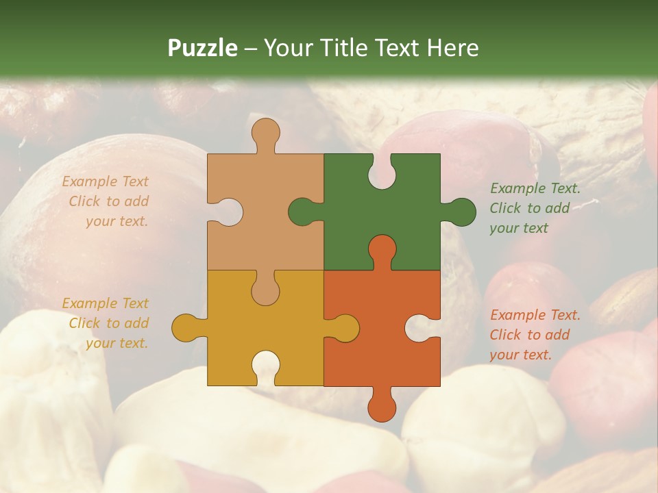 Nutty Heap Pistachio PowerPoint Template