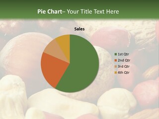 Nutty Heap Pistachio PowerPoint Template