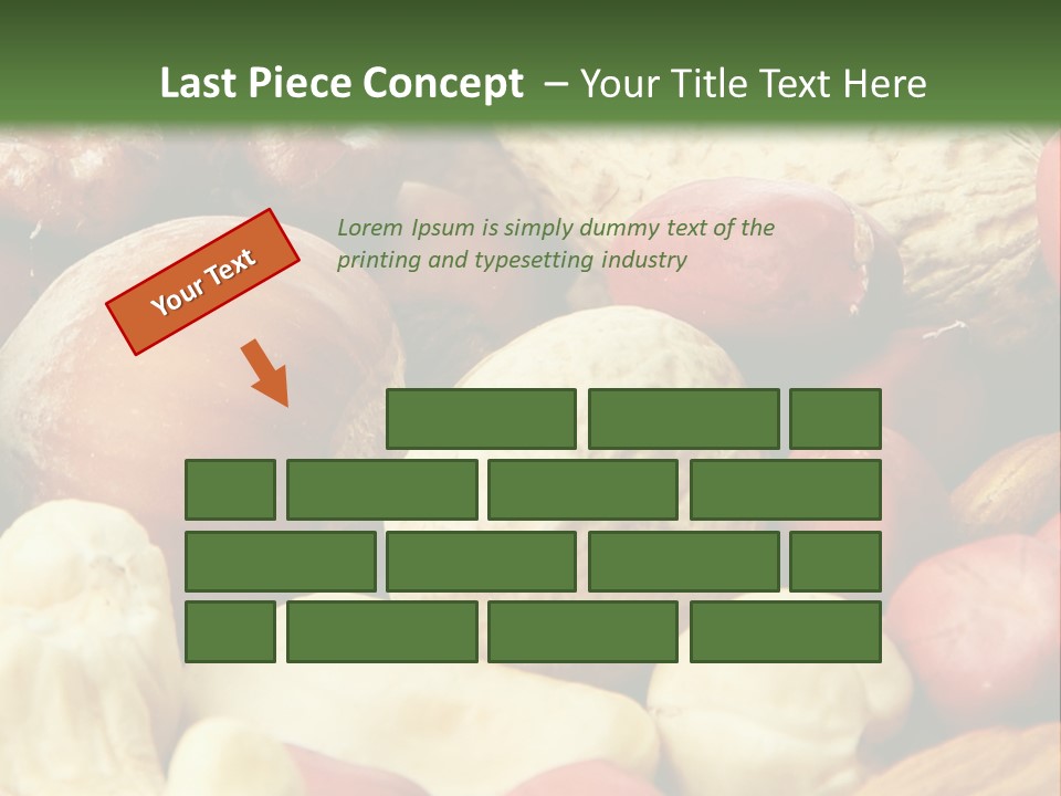 Nutty Heap Pistachio PowerPoint Template