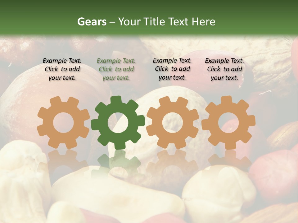 Nutty Heap Pistachio PowerPoint Template