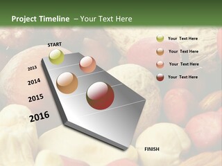 Nutty Heap Pistachio PowerPoint Template