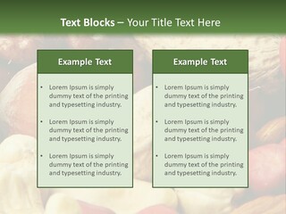 Nutty Heap Pistachio PowerPoint Template