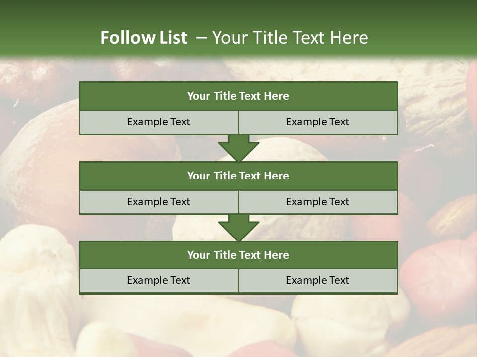 Nutty Heap Pistachio PowerPoint Template