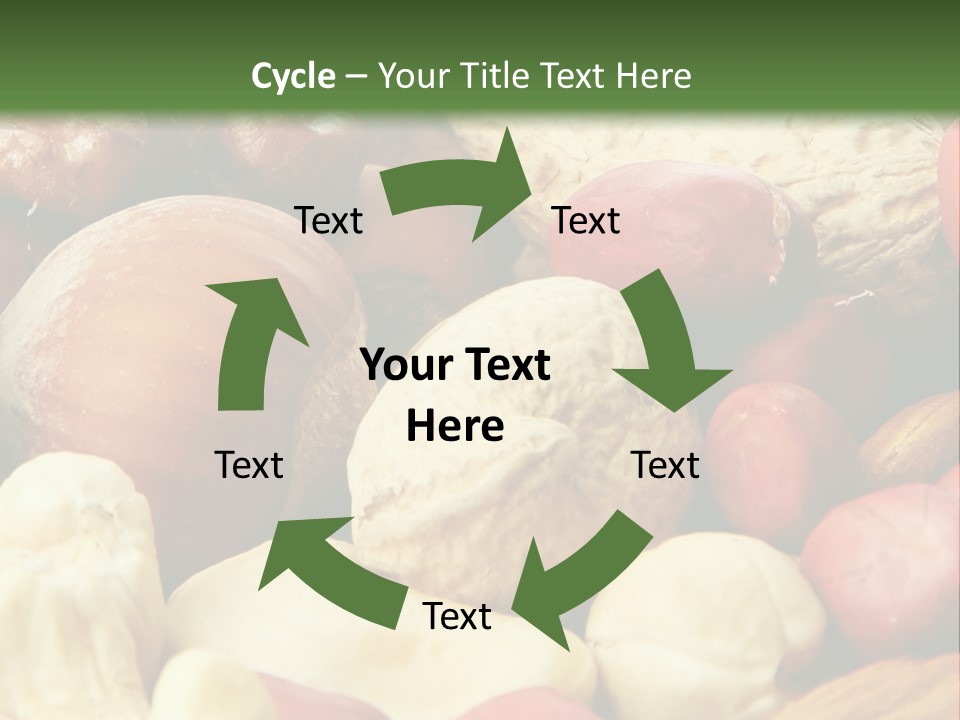 Nutty Heap Pistachio PowerPoint Template