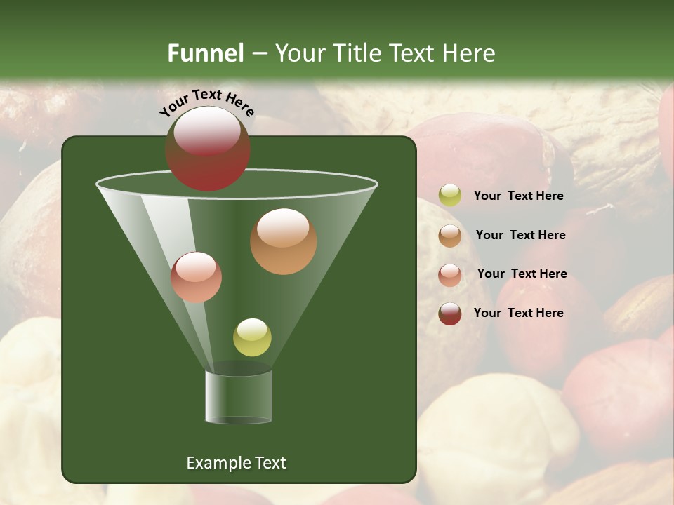 Nutty Heap Pistachio PowerPoint Template