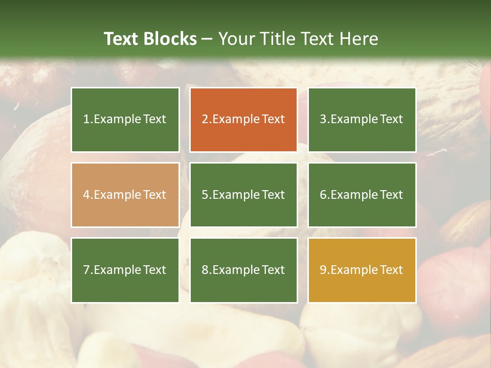 Nutty Heap Pistachio PowerPoint Template