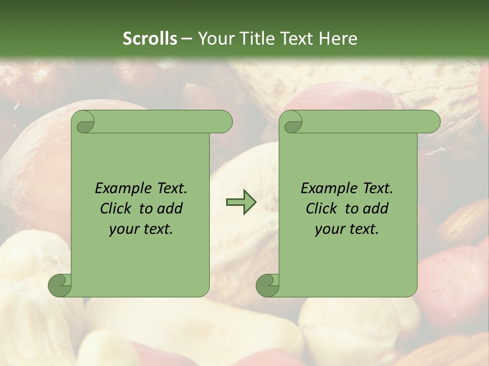 Nutty Heap Pistachio PowerPoint Template