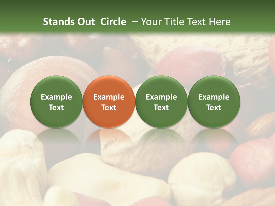 Nutty Heap Pistachio PowerPoint Template