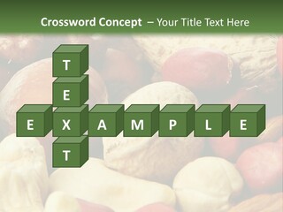 Nutty Heap Pistachio PowerPoint Template