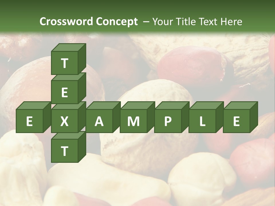 Nutty Heap Pistachio PowerPoint Template