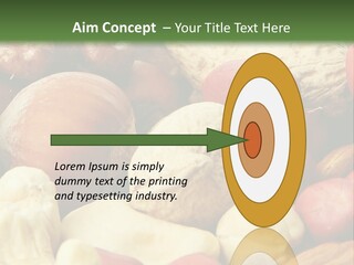 Nutty Heap Pistachio PowerPoint Template