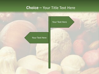 Nutty Heap Pistachio PowerPoint Template