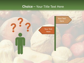 Nutty Heap Pistachio PowerPoint Template