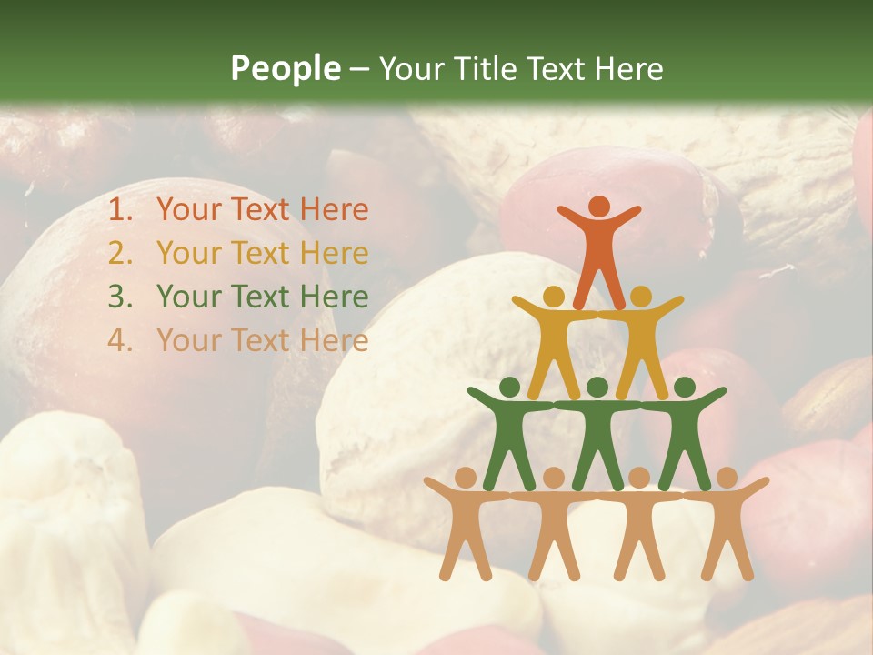 Nutty Heap Pistachio PowerPoint Template