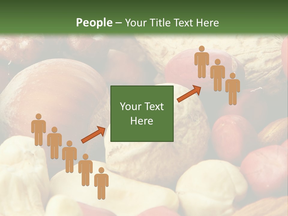 Nutty Heap Pistachio PowerPoint Template