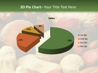 Nutty Heap Pistachio PowerPoint Template