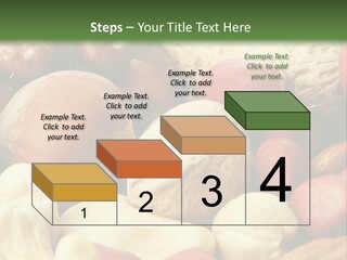 Nutty Heap Pistachio PowerPoint Template