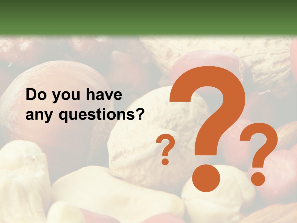 Nutty Heap Pistachio PowerPoint Template