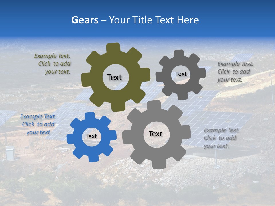 Production Installation Industry PowerPoint Template