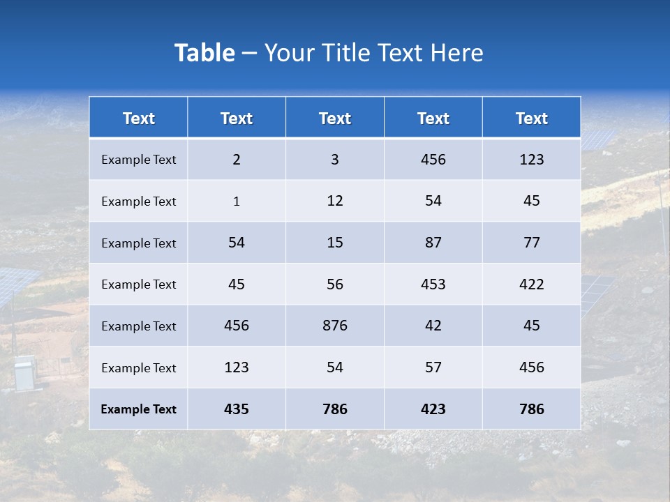 Production Installation Industry PowerPoint Template