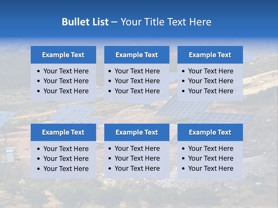 Production Installation Industry PowerPoint Template