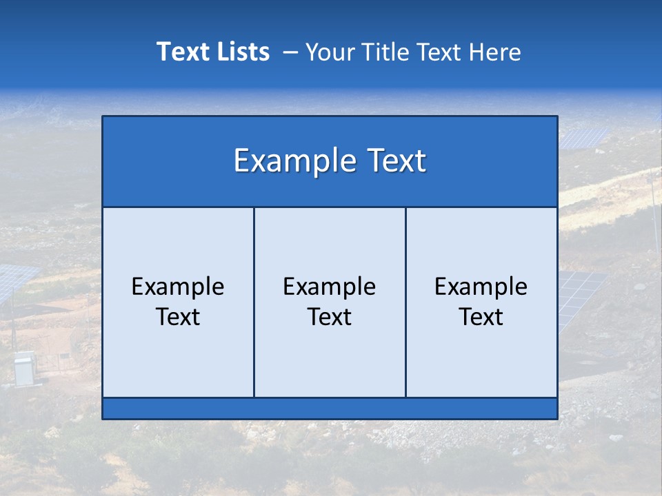 Production Installation Industry PowerPoint Template