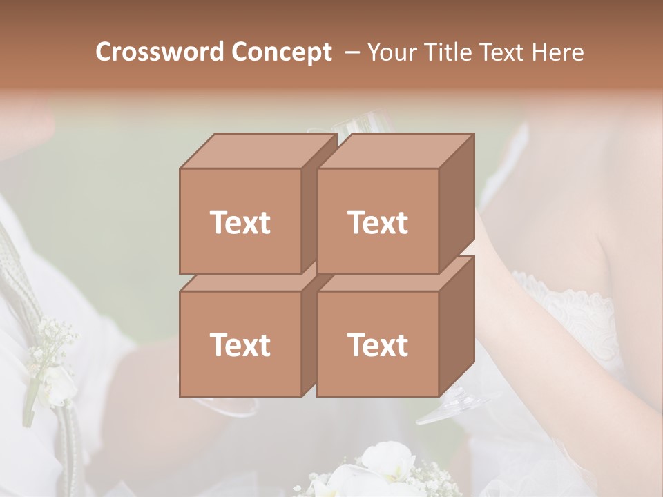 Groom Business Scene PowerPoint Template