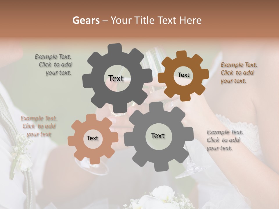 Groom Business Scene PowerPoint Template