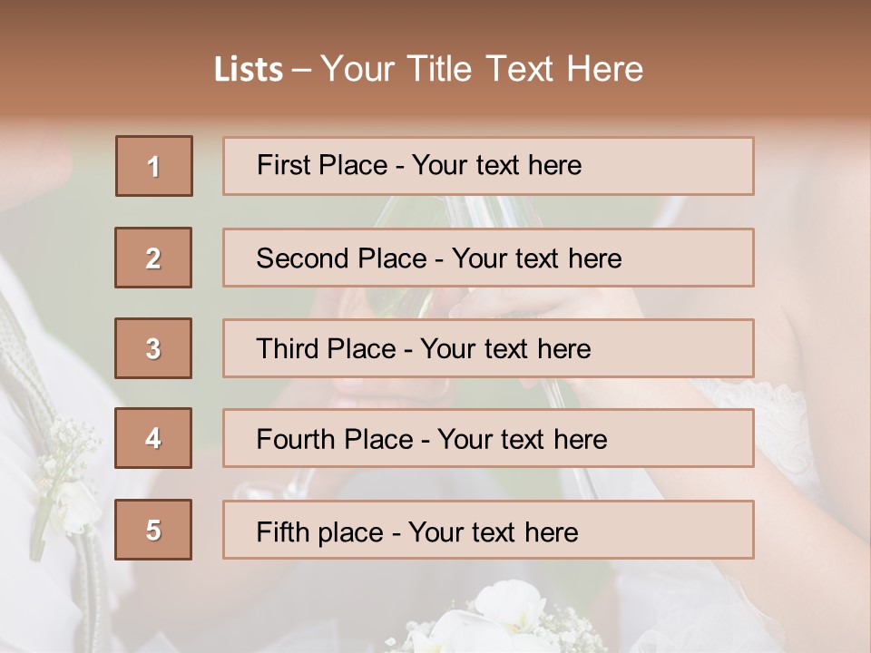 Groom Business Scene PowerPoint Template