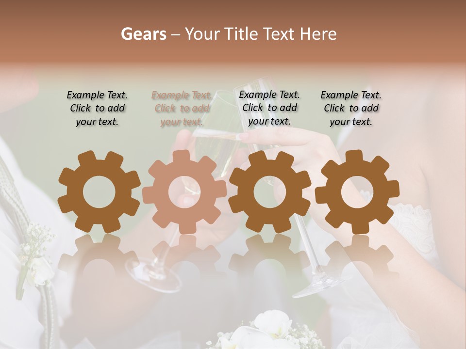 Groom Business Scene PowerPoint Template