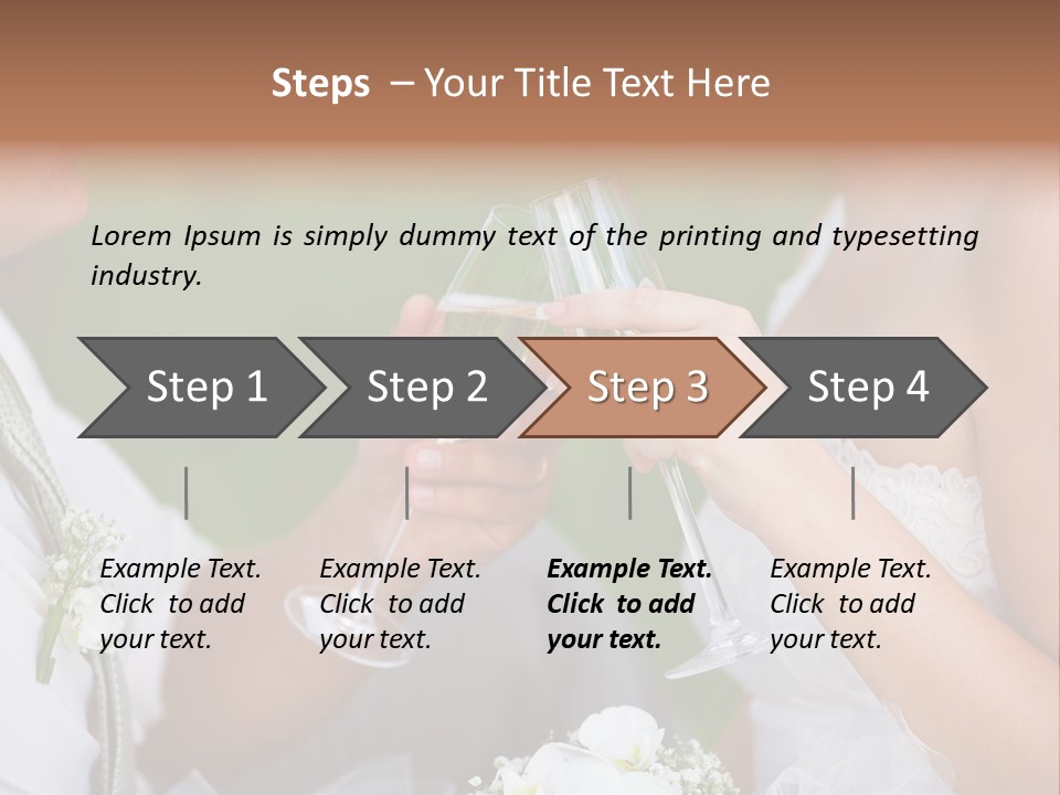 Groom Business Scene PowerPoint Template
