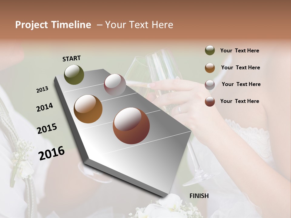 Groom Business Scene PowerPoint Template