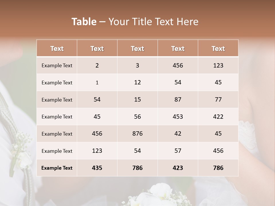 Groom Business Scene PowerPoint Template