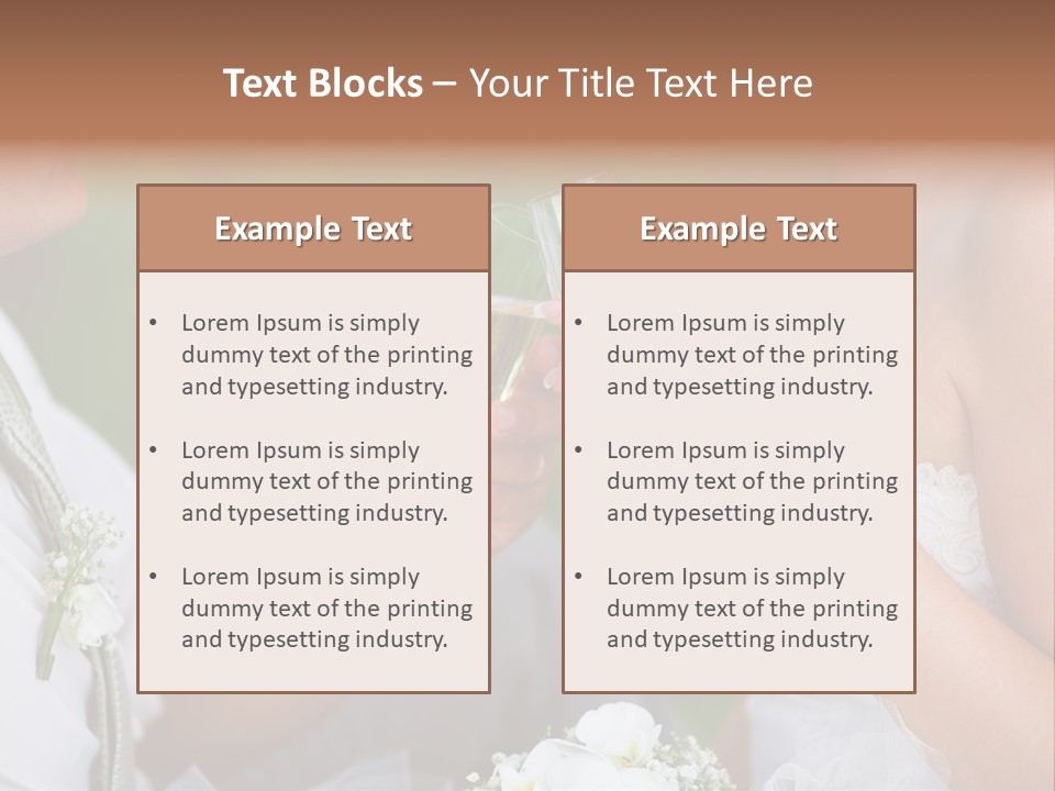 Groom Business Scene PowerPoint Template