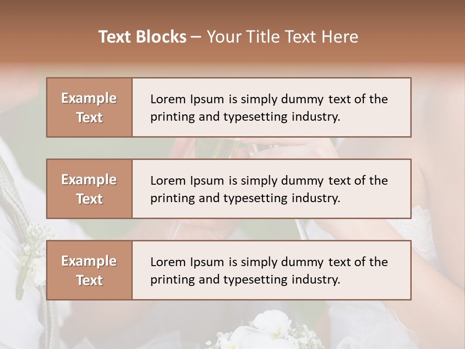 Groom Business Scene PowerPoint Template