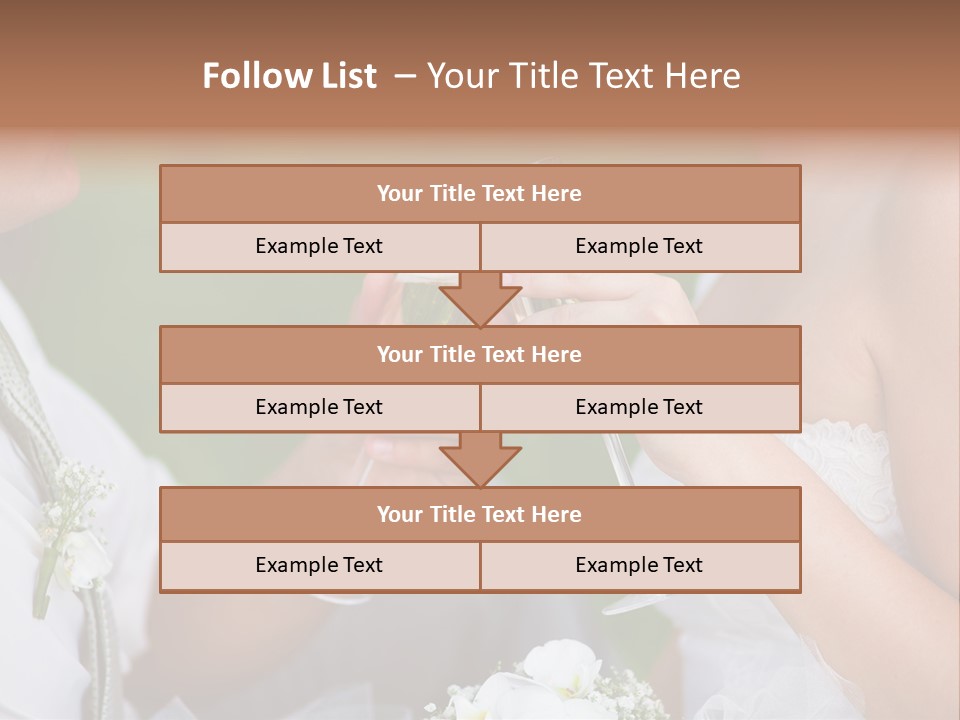 Groom Business Scene PowerPoint Template