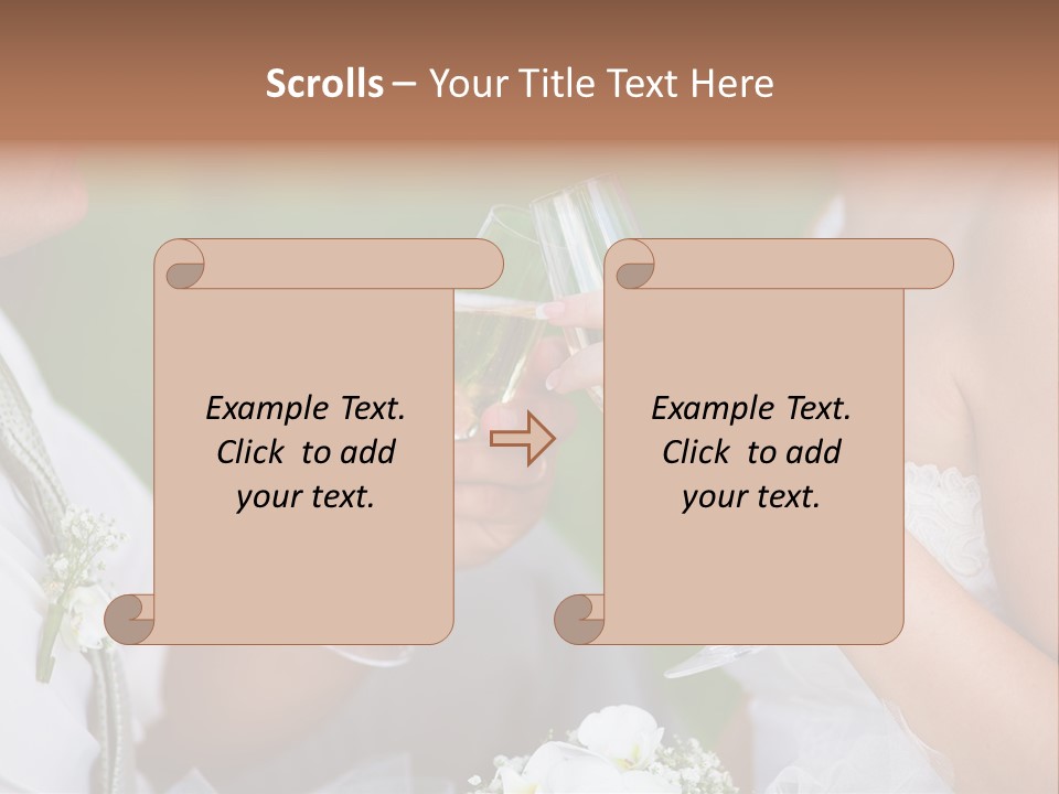 Groom Business Scene PowerPoint Template