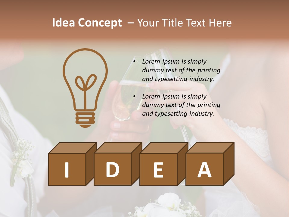 Groom Business Scene PowerPoint Template