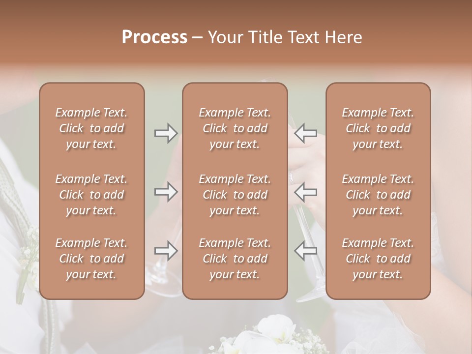 Groom Business Scene PowerPoint Template