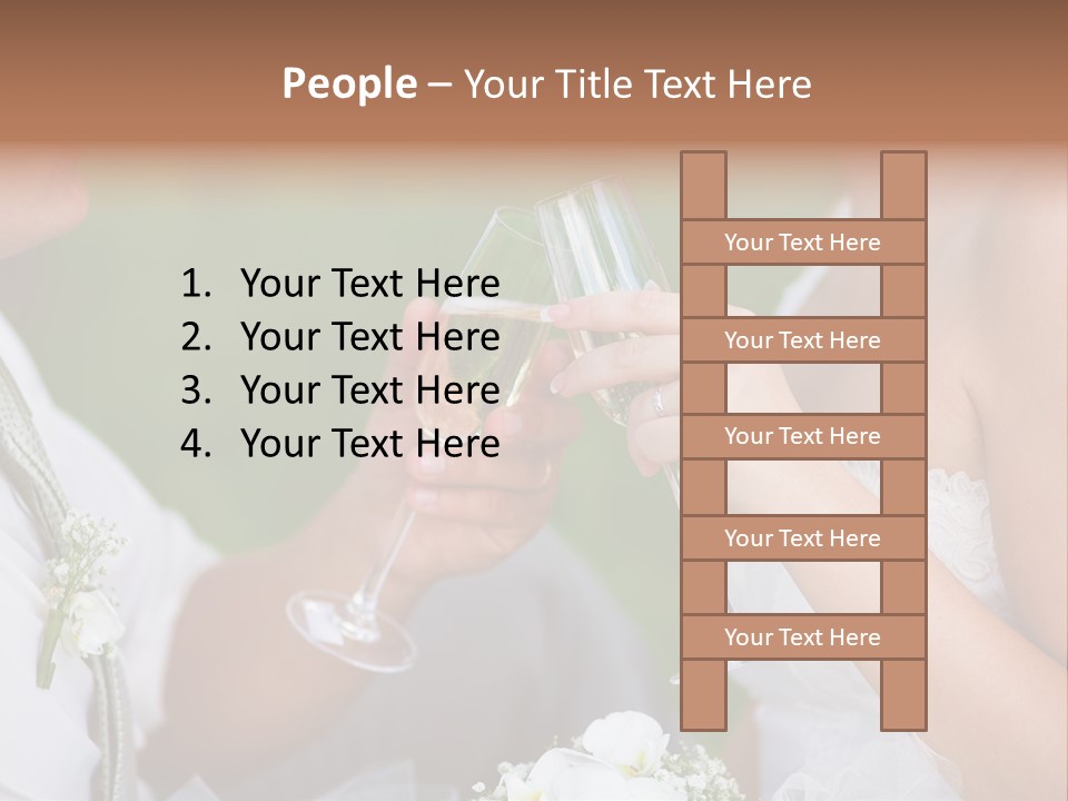 Groom Business Scene PowerPoint Template