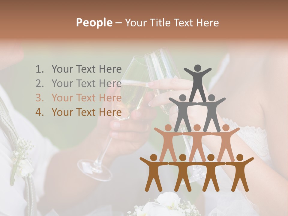 Groom Business Scene PowerPoint Template