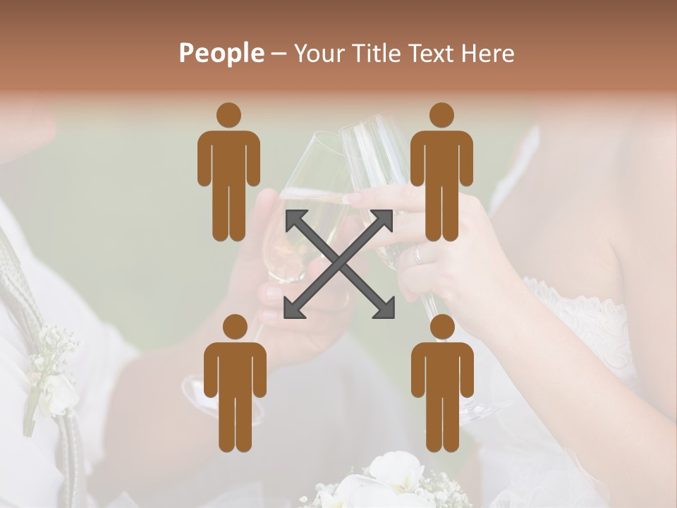 Groom Business Scene PowerPoint Template