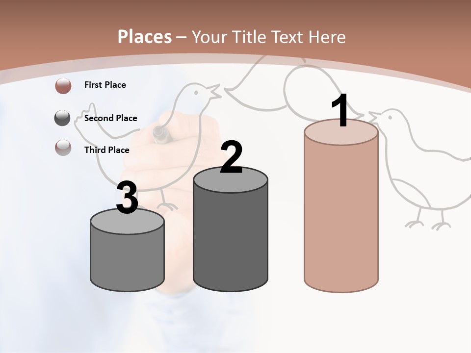 White Speak Marketing PowerPoint Template