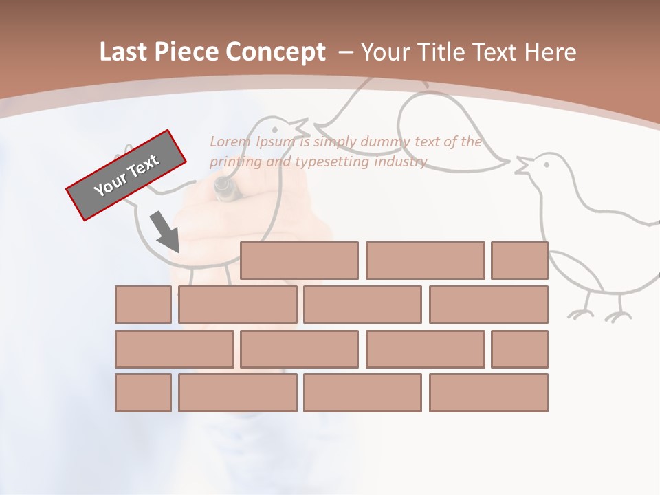 White Speak Marketing PowerPoint Template