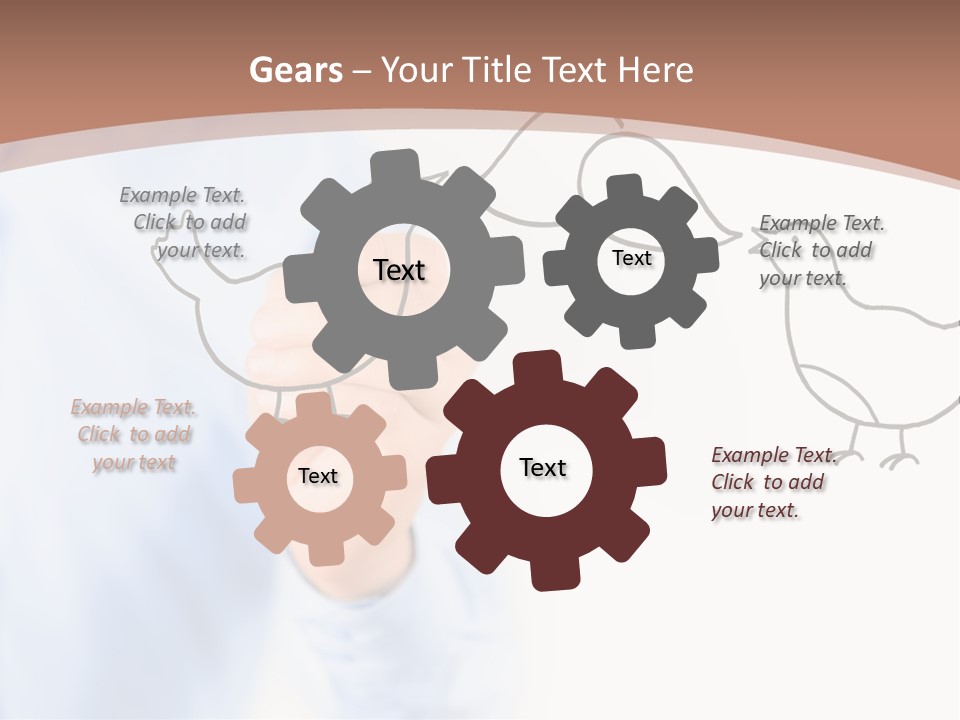 White Speak Marketing PowerPoint Template